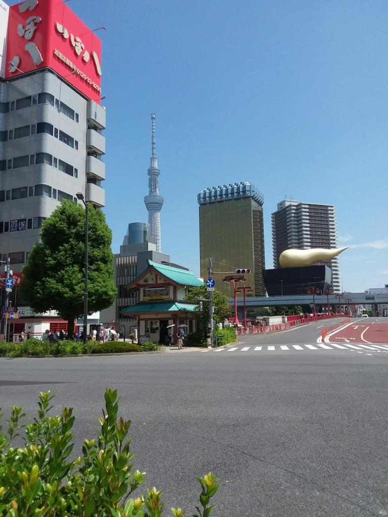 Tokyo SkyTowers et siège du brasseur Asahi