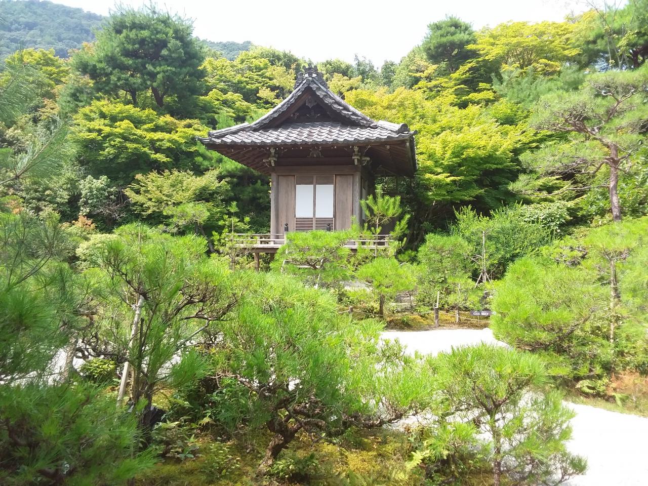 Dans les jardins de la villa ôkôchi Sanso, Arashiyama