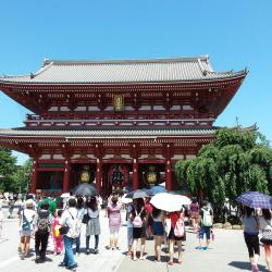 Temple Sensoji, quartier d'Asakura